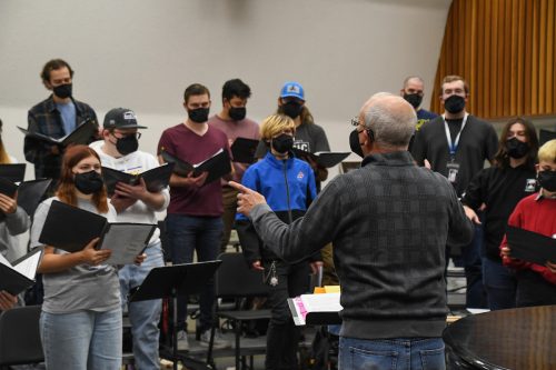 Student performers join worldwide production of “All Together Now”