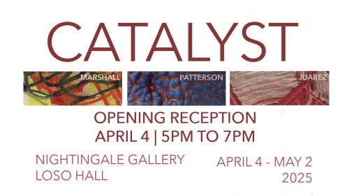 Catalyst Exhibition Showcases Senior Art Majors’ Creative Journeys
